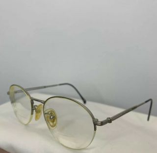 Vintage Neostyle Dynasty Silver half rimless glasses Bifocals 2