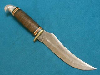 Vintage Western States Coast Cutlery Usa L39 Hunting Skinning Bowie Knife Knives