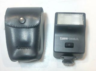 Vintage Canon Speedlite 188a W/ Case And