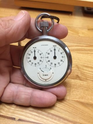 Vintage Junghans 1/10 Second Stopwatch