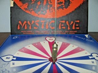 Vintage Mystic Eye Game The Great Pyschometry Pendulum Game Ouija Tarot