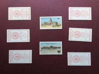 HOUSES OF PARLIAMENT ISSUED 1912 BY WILLS O/S SET 32 2
