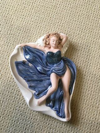 Vintage Sexy Reclined Pin - Up Girl Ashtray Mid 1950 