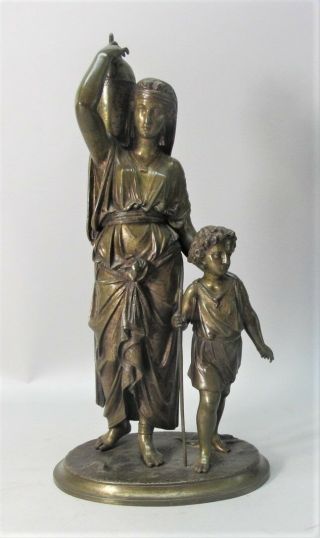 Fine French Orientalist Bronze Sculpture Leon Pilet C.  1870s Antique
