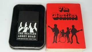 Beatles Collectable Zippo Lighter Beatles Abbey Road 2005,
