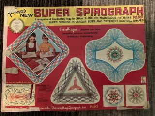 Kenner’s Spirograph Complete Set Vintage From 1969