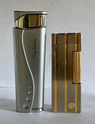 Vintage Lighter Dunhill Rollagas & Pc (only Repair Or Spare Parts)