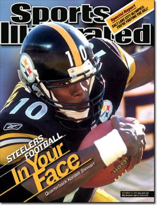 December 10,  2001 Kordell Stewart Pittsburgh Steelers Sports Illustrated
