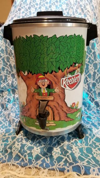 Vintage West Bend Keebler 12 - 30 Cup Party Perk Percolator Coffee Maker Kg Ws29