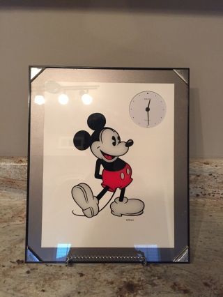 Disney Mickey Mouse Seiko Wall Clock Vintage Rare