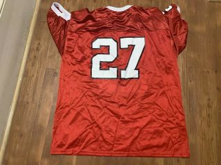 Ray Rice Rutgers Scarlet Knights VINTAGE Majestic NCAA Football Jersey Mens XL 2