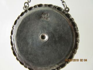 Antique 1912 Stamped Charles Horner Silver Enamelled Arts And Crafts Necklace