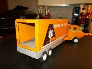 Vintage Tonka Toy Allied Van Lines Moving Company Co.  Tractor Trailer Truck 2