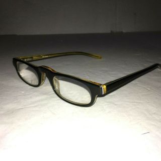 Eye Bobs Eyeglass Frames Black/gold Vintage Style