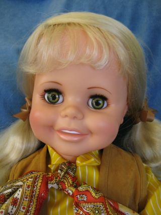 Betty Big Girl,  1969 Ideal 31 " Big,  Vintage,  Patti Play Pal Friend Doll W Orig C