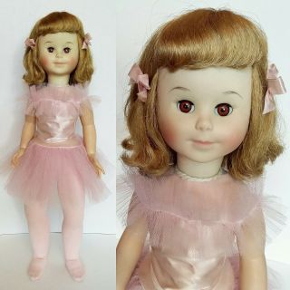 Vintage 22 " American Character Betsy Mccall Doll In Ballerina Outfit