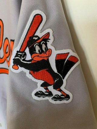 MLB Baltimore Orioles DAVID SEGUI 23 Majestic Team - Issued Road Jersey (Size 44) 3