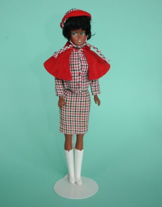 Vintage Barbie Tressy Clone Aa African American Doll Lady Penelope Thunderbirds