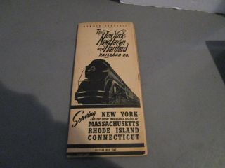 1944 York,  Haven And Hartford Railroad Time Tables Summer Schedule