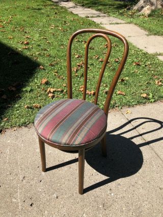 Vintage Antique Thonet Bentwood Bistro Chair Poland
