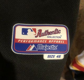 Ramon Vasquez MLB Pittsburgh Pirates Game Worn Majestic Authentic Baseball Jerse 3