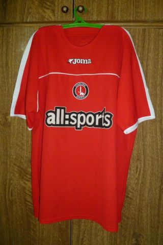 Charlton Athletic Joma Football Shirt Home 2003/2004/2005 Soccer Jersey Size 2xl
