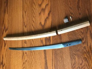 Antique Japanese Sword Signed: Kawachi Kami Kunisuke Wakizashi/katana/samurai