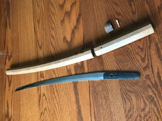 Antique Japanese Sword Signed: Kawachi Kami Kunisuke Wakizashi/Katana/Samurai 2