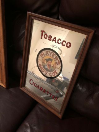 Player’s Navy Cut Tobacco Cigarettes Mirror Picture