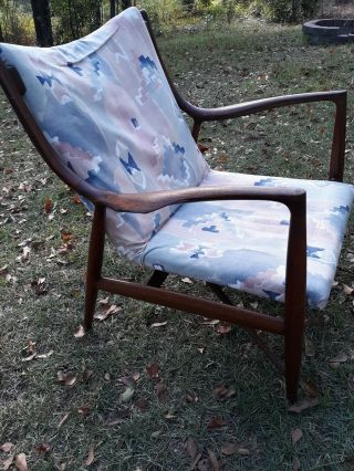 Rare Mid Century Danish Modern Lounge Chair 3
