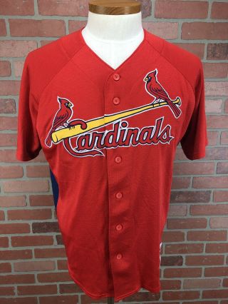St.  Louis Cardinals Albert Pujols Mlb Baseball Majestic Jersey Red Size Large