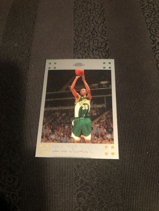 Kevin Durant 07 - 08 Topps Chrome Rookie Card 131