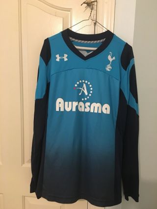 Tottenham Hotspur Sz L Under Armour Football Shirt Jersey