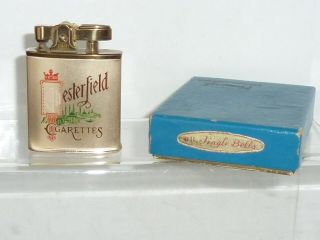 Vintage Canary Musical Singing Lighter Advertising Chesterfield Cigarettes