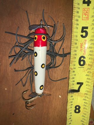 Old Fishing Lure Wood Gornto’s Bug Plug Tackle Box Find Kentucky Lure 2