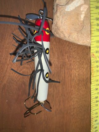 Old Fishing Lure Wood Gornto’s Bug Plug Tackle Box Find Kentucky Lure 3
