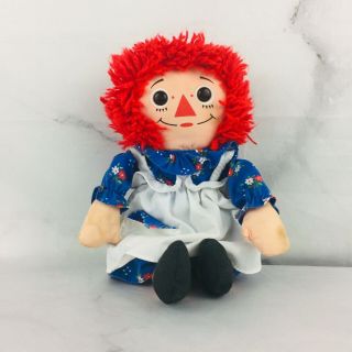 Vintage Raggedy Ann Doll Playskool 1987 I Love You Heart Knickerbocker Pants