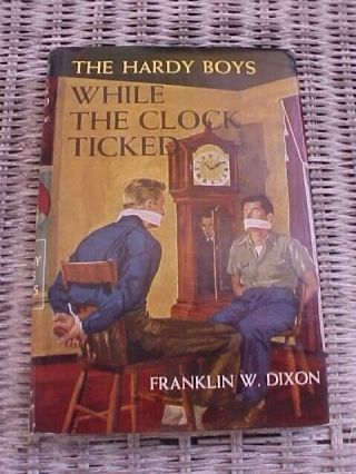 The Hardy Boys Mystery Stories,  While The Clock Ticked By Dixon Children Fiction