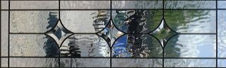 6 - Custom Size Lead Stained Glass Transoms