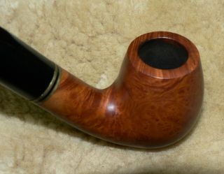 HARISS 863 Unsmoked ' As ' aged briar old stock tobacco pipe.  9mm Filter. 2
