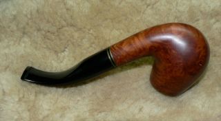 HARISS 863 Unsmoked ' As ' aged briar old stock tobacco pipe.  9mm Filter. 3