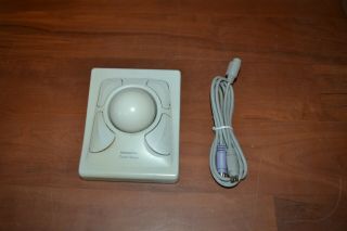 Vintage Kensington Turbo Mouse Model 64210 Adb Trackball Macintosh 35