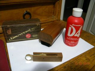 Vintage Discwasher Dc - 1 Record Cleaning System And Additional 6 Fl Ounce Bottle