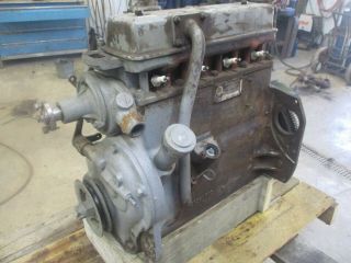 Continental Z129 Running Long Block Engine Ferguson To 30 Antique Tractor