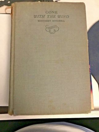 Margaret Mitchell Gone With The Wind October 1938 Hardcover