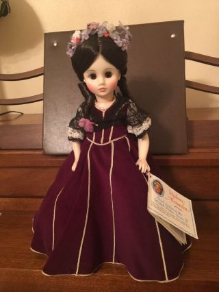 Madame Alexander First Lady Mary Todd Lincoln Doll.