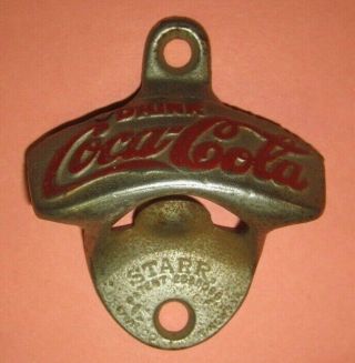 Vintage Coca Cola Bottle Opener Wall Mount