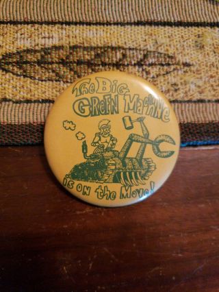 Rare Vintage 1970s Era College / High School Spartan Football Pinback Button Pin