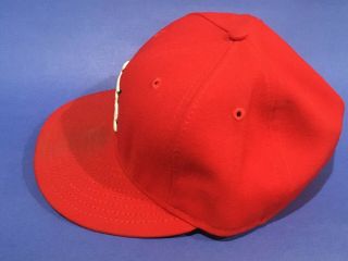 MABRY SIZE 7 1/4 2015 CARDINALS RED GAME HAT CAP MLB HOLOGRAM 2