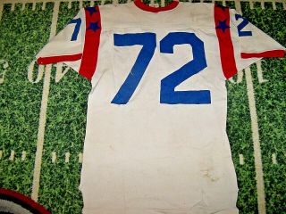 VTG 1970 ' s Southern Athletic Game Worn Football Jersey For All - Star Game? 2